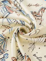 SILK SCARF 65 / WONDERLAND