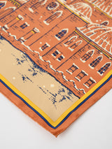 SILK SCARF 65 / GOLDEN NIGHT