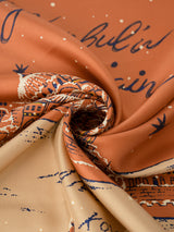 SILK SCARF 65 / GOLDEN NIGHT