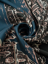SILK SCARF 65 / GOLDEN NIGHT