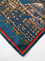 SILK SCARF 65 / GOLDEN NIGHT
