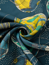 SILK SCARF 65 / BALLOON SKY