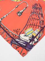 SILK SCARF 65 / BALLOON SKY