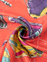 SILK SCARF 65 / BALLOON SKY