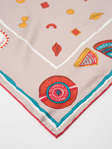 SILK SCARF 65 / RAVIOLI