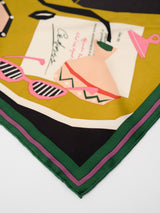 SILK SCARF 65 / TYPEWRITER