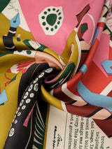 SILK SCARF 65 / TYPEWRITER