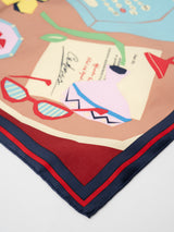 SILK SCARF 65 / TYPEWRITER