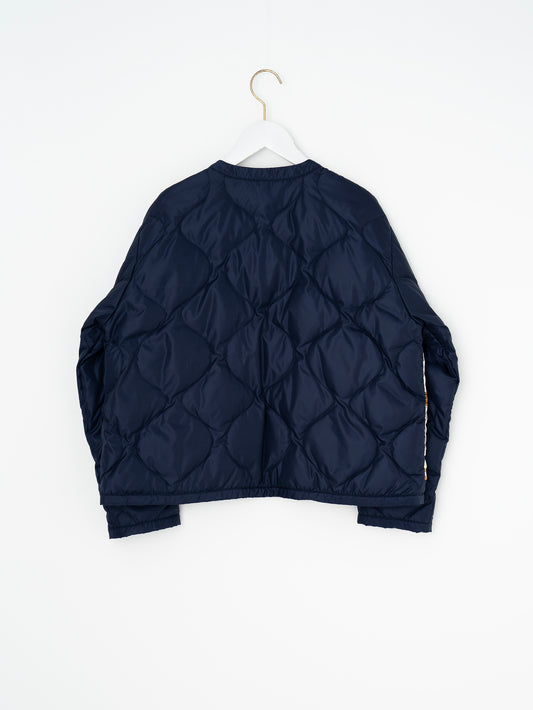 ＜シルククルーネックショートジャケット＞リバーシブル　ジョッキー