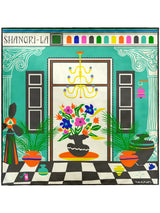 <Silk scarf 65> Shangri-La
