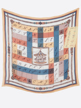 COTTON SILK STOLE 120 / CROSSWORD