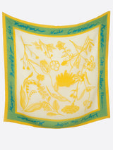 COTTON SILK STOLE 120 / FLORA
