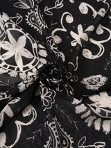 COTTON SILK STOLE 120 / BOHEMIAN BANDANA