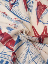 COTTON SILK STOLE 120 / BONNE MER