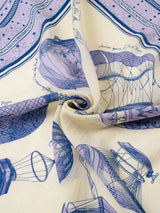 COTTON SILK STOLE 120 / BALLOON BANDANA