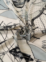 COTTON SILK STOLE 120 / BIT BALLOON
