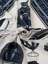 COTTON SILK STOLE 120 / BALLOON BANDANA