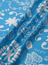 <Silk Scarf 65> Bohemian Bandana