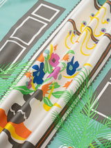 <Silk scarf 65> Shangri-La