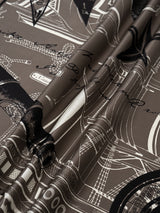 <Silk Scarf 65> Bon Mail