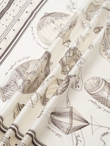 <Silk Scarf 65> Balloon Bandana