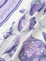 <Silk Scarf 65> Balloon Bandana