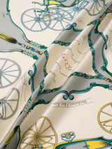 <Silk Scarf 88> Carriage
