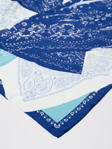<Silk Scarf 65> Fragment Bandana