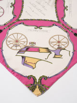 <Silk Scarf 88> Carriage