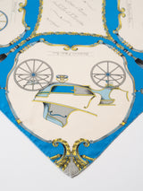 <Silk Scarf 65> Carriage