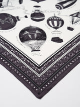 <Silk Scarf 65> Balloon Bandana