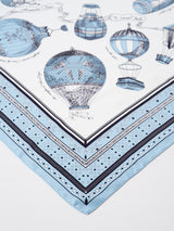 <Silk Scarf 65> Balloon Bandana