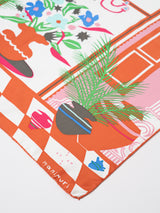 <Silk scarf 65> Shangri-La