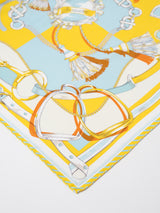 <Silk scarf 65> Pirouette