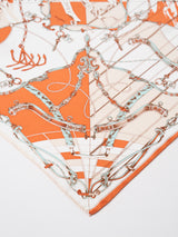 <Silk Scarf 65> Bit Balloon