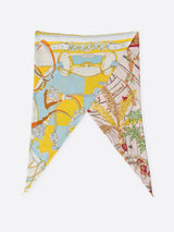 ＜ダイヤ型スカーフ＞トロピカルガーデン