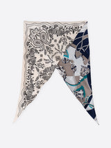 <Diamond-shaped scarf> Pirouette