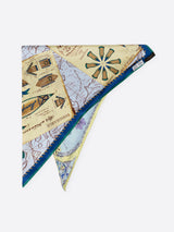 <Triangle Scarf Mini> Herbal Garden