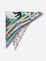 <Triangle scarf mini> Veggie