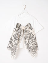 BUSTIER T-SHIRT / KALEIDO BANDANA