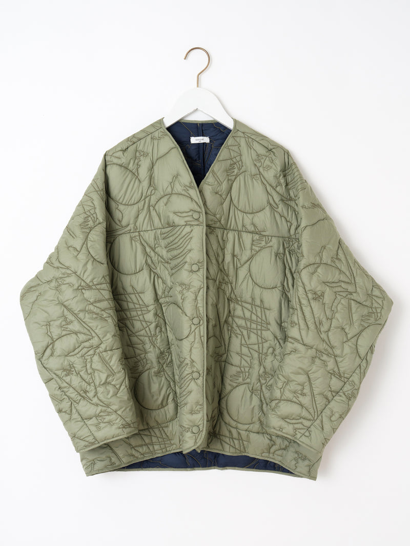 ＜キルティング変形ジャケット＞リバーシブル　マウンテン