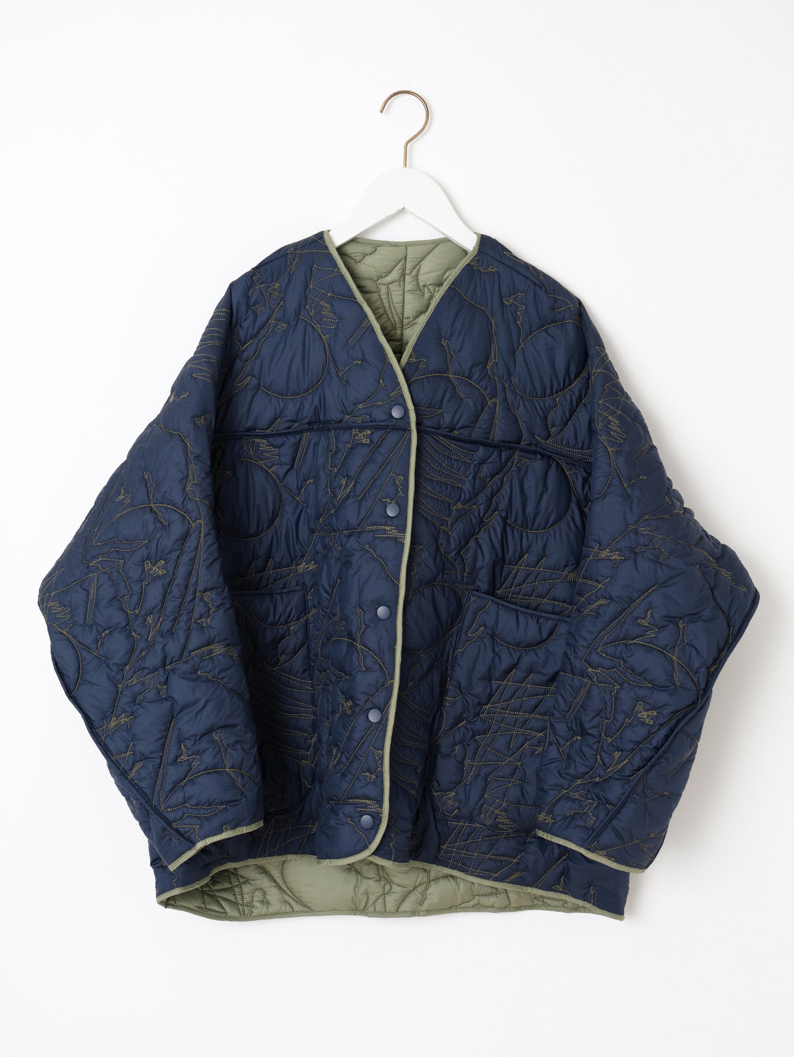 キルティング変形ジャケット＞リバーシブル マウンテン – manipuri