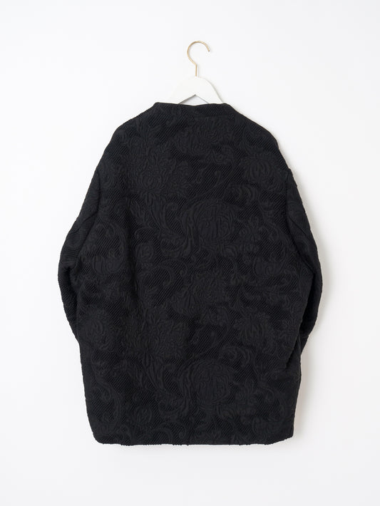 ＜ジャガードコクーンコート＞アラベスク