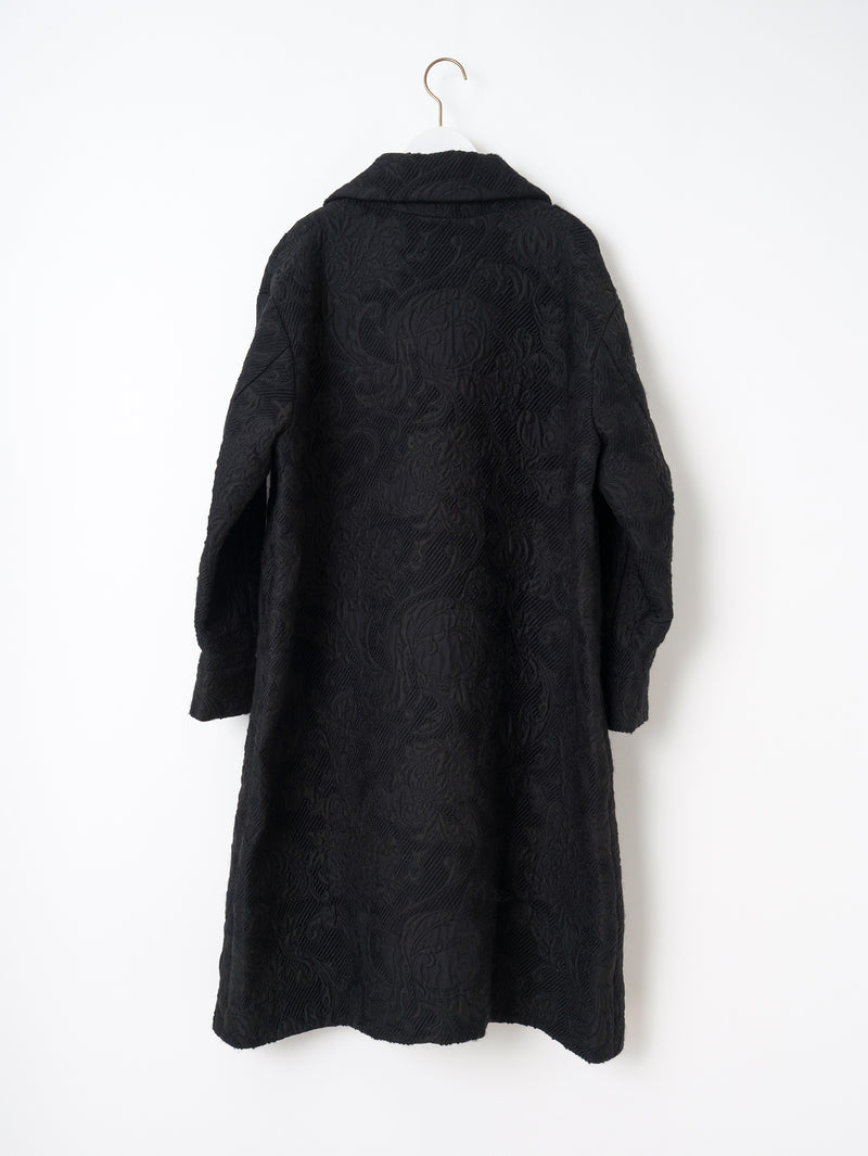 &lt;Jacquard W Coat&gt; Arabesque