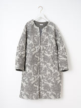 ＜ジャガードスナップダーツコート＞アラベスク