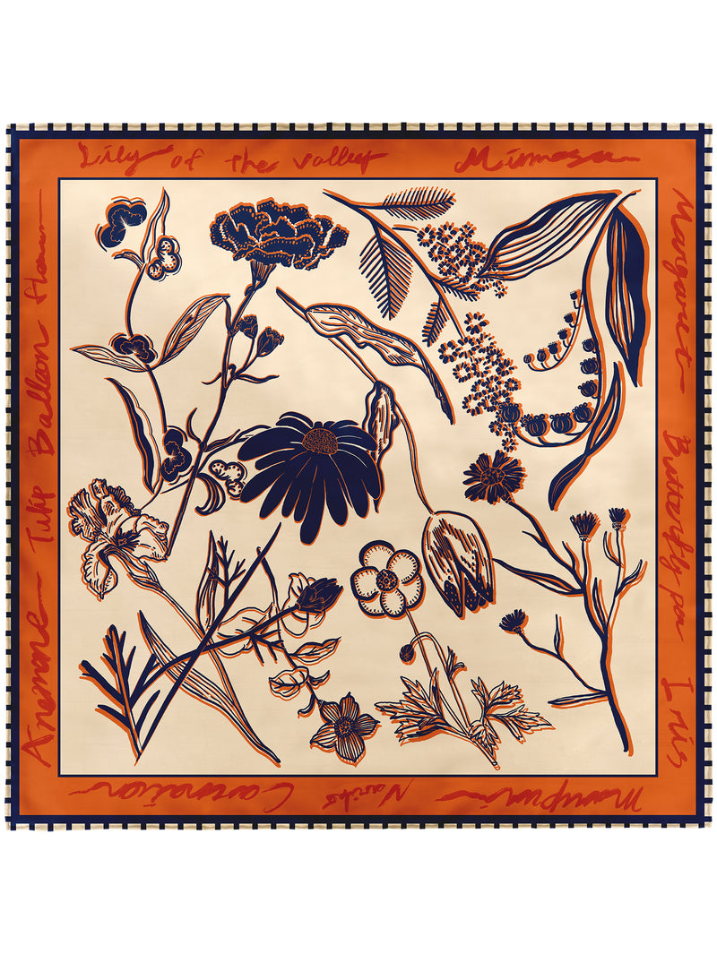 シルクスカーフ88＞フローラ – manipuri