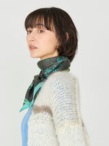 ＜シルクスカーフ88＞ボタニカルメモリーズ