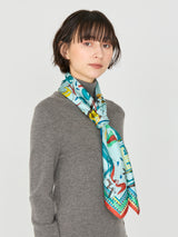＜シルクスカーフ88＞ホットワイン