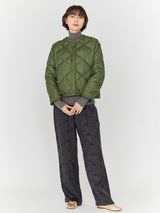 ＜シルククルーネックショートジャケット＞リバーシブル　ジョッキー