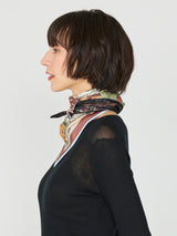 LACE TRIANGULAR SCARF MINI / THOWING BOUQUET